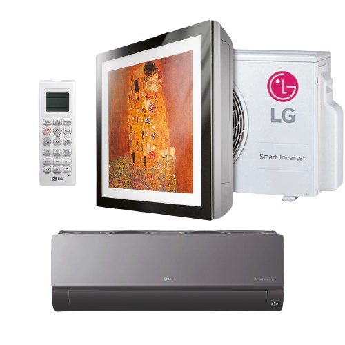 LG ARTCOOL Schwarz / Gallery - DUO SET